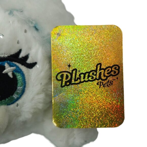 P.Lushes Pets Bianca Blings Puppy Dog 6.5" Plush Stuffed Animal Toy Bling It On - Picture 8 of 11